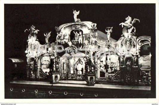 Miniatuur - Stoomcarussel - Miniature steam carousel - Gorinchem - 147 - old postcard - Netherlands - unused - JH Postcards