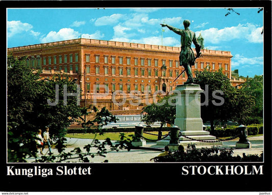 Stockholm - Kungliga Slottet - The Royal Castle - 124 - Sweden - unused - JH Postcards