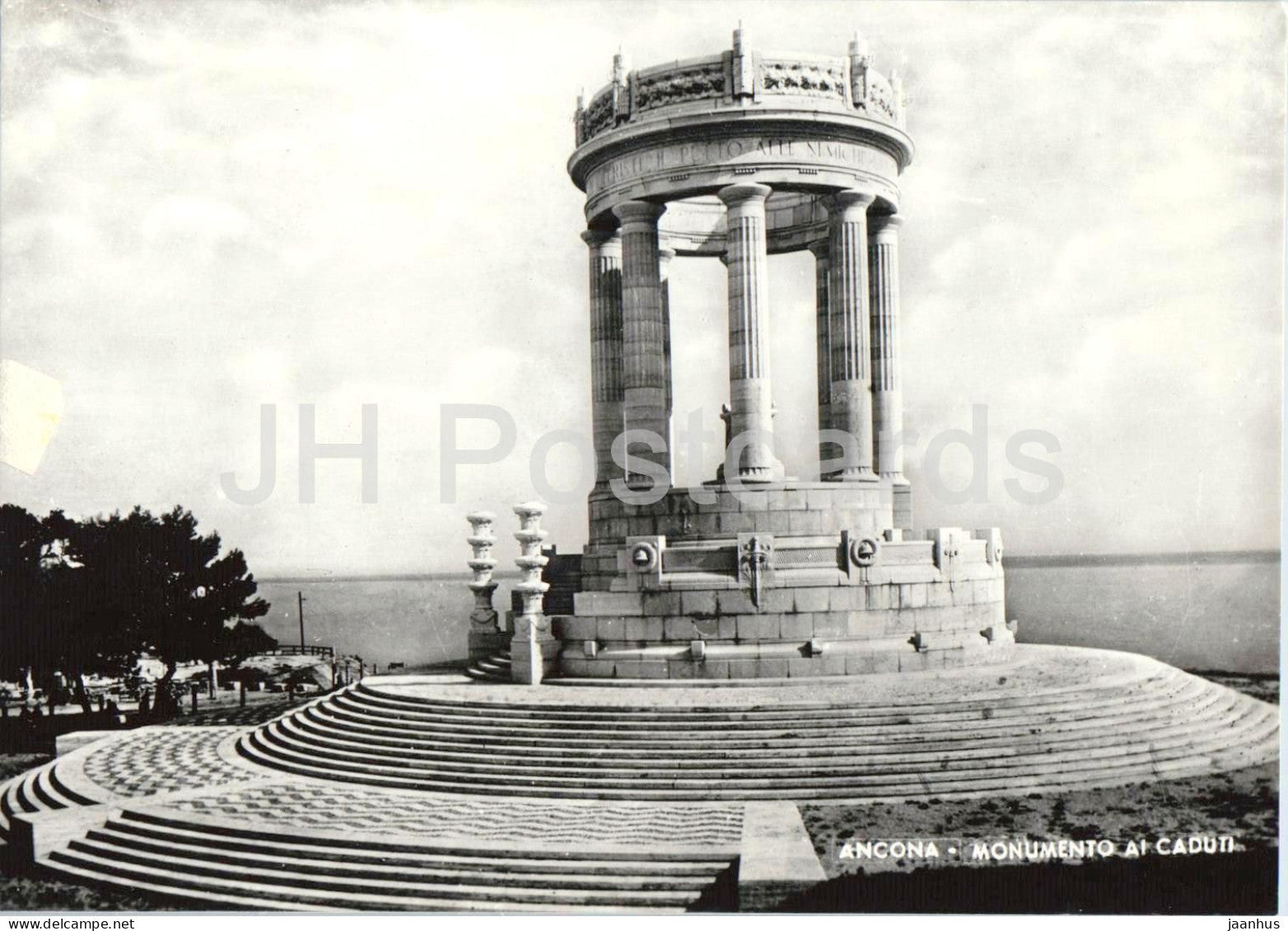 Ancona - Monumento ai Caduti - Fallen Soldiers Memorial - monument - military monument - old postcard - Italy - unused - JH Postcards
