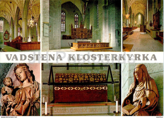 Vadstena Klosterkyrka - church - multiview - 2 - 42/31 - Sweden - unused - JH Postcards