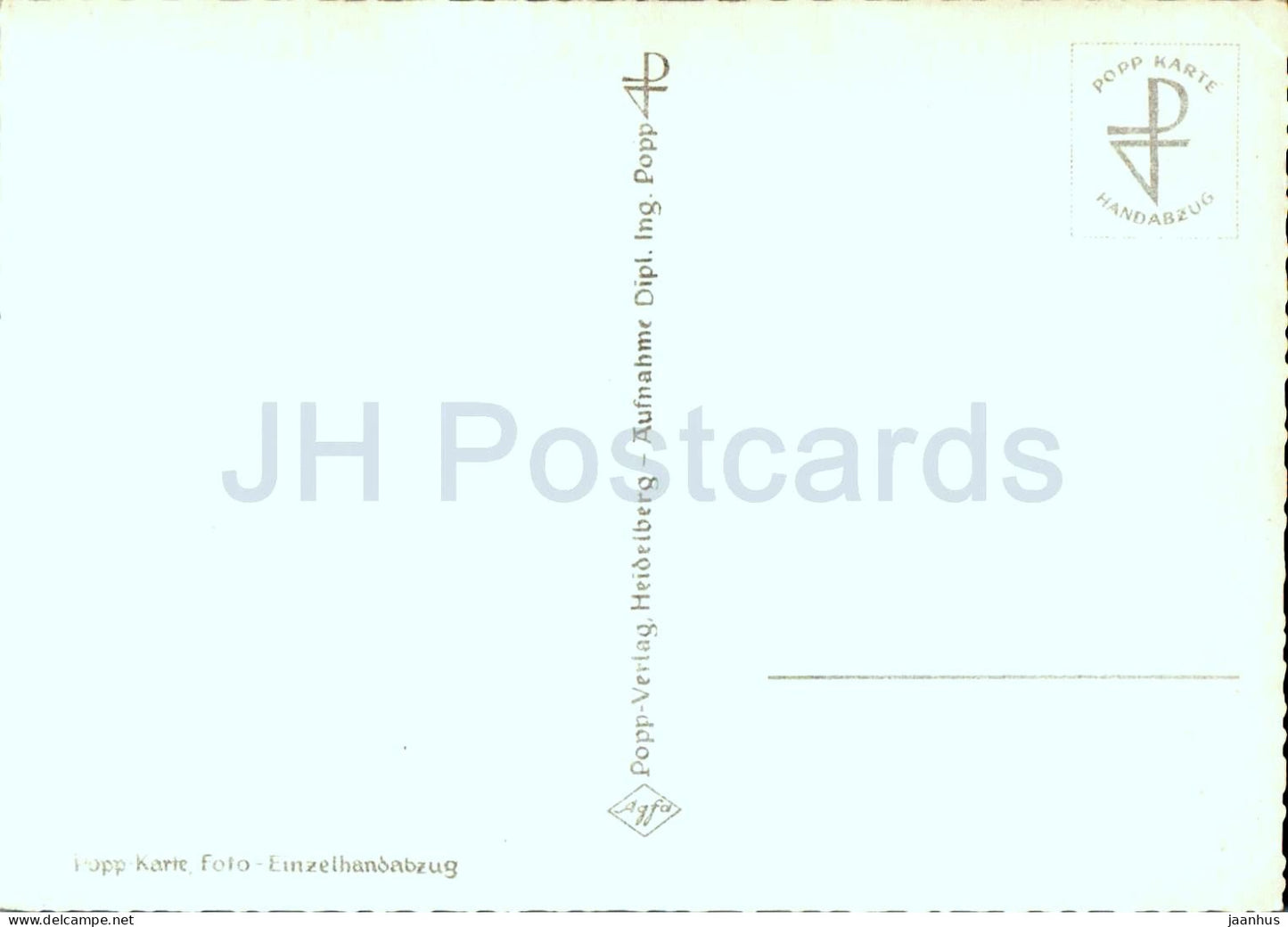 Unterer Ohmeshorn - Grosses Walsertal - chapelle - paysage de montagne - 1534 - vieille carte postale - Autriche - non utilisée