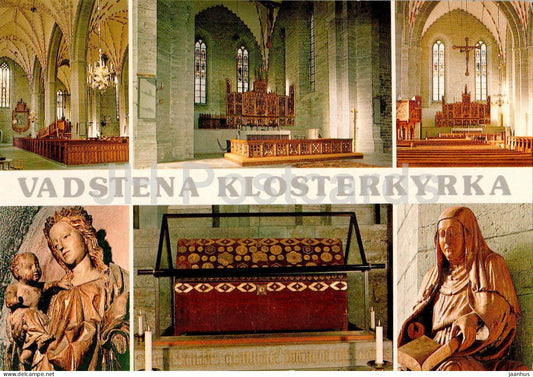 Vadstena Klosterkyrka - church - multiview - 42/21 - Sweden - unused - JH Postcards