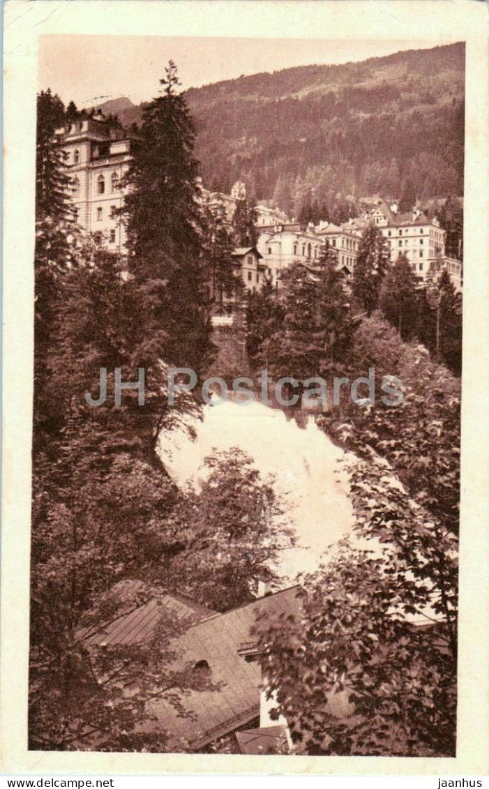 Badgastein - Bad Gastein - Wasserfall - 21286 - old postcard - 1942 - Austria - used - JH Postcards