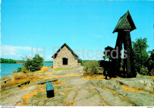 Capella Ecumenica - chapel - Sweden - unused - JH Postcards