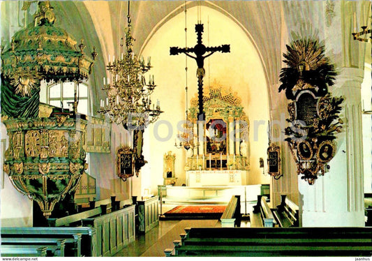 Leksands Kyrka - Leksand - Dalarna - church - D-16-292 - Sweden - unused - JH Postcards