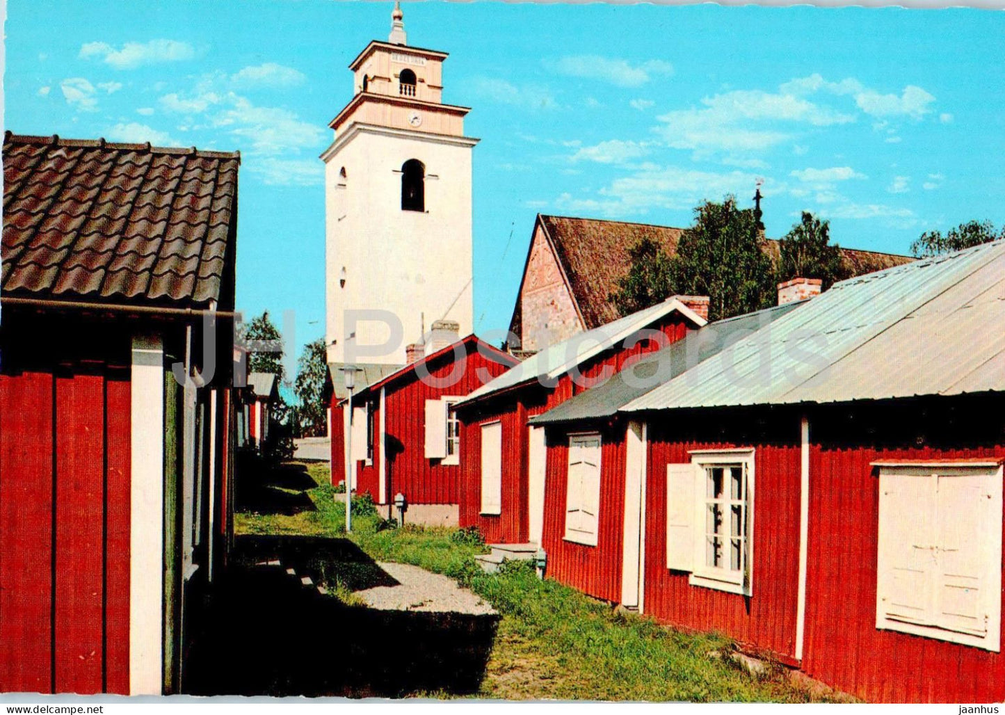 Nederlulea kyrkstad - Nederlulea church town - 9/51 - Sweden - unused - JH Postcards