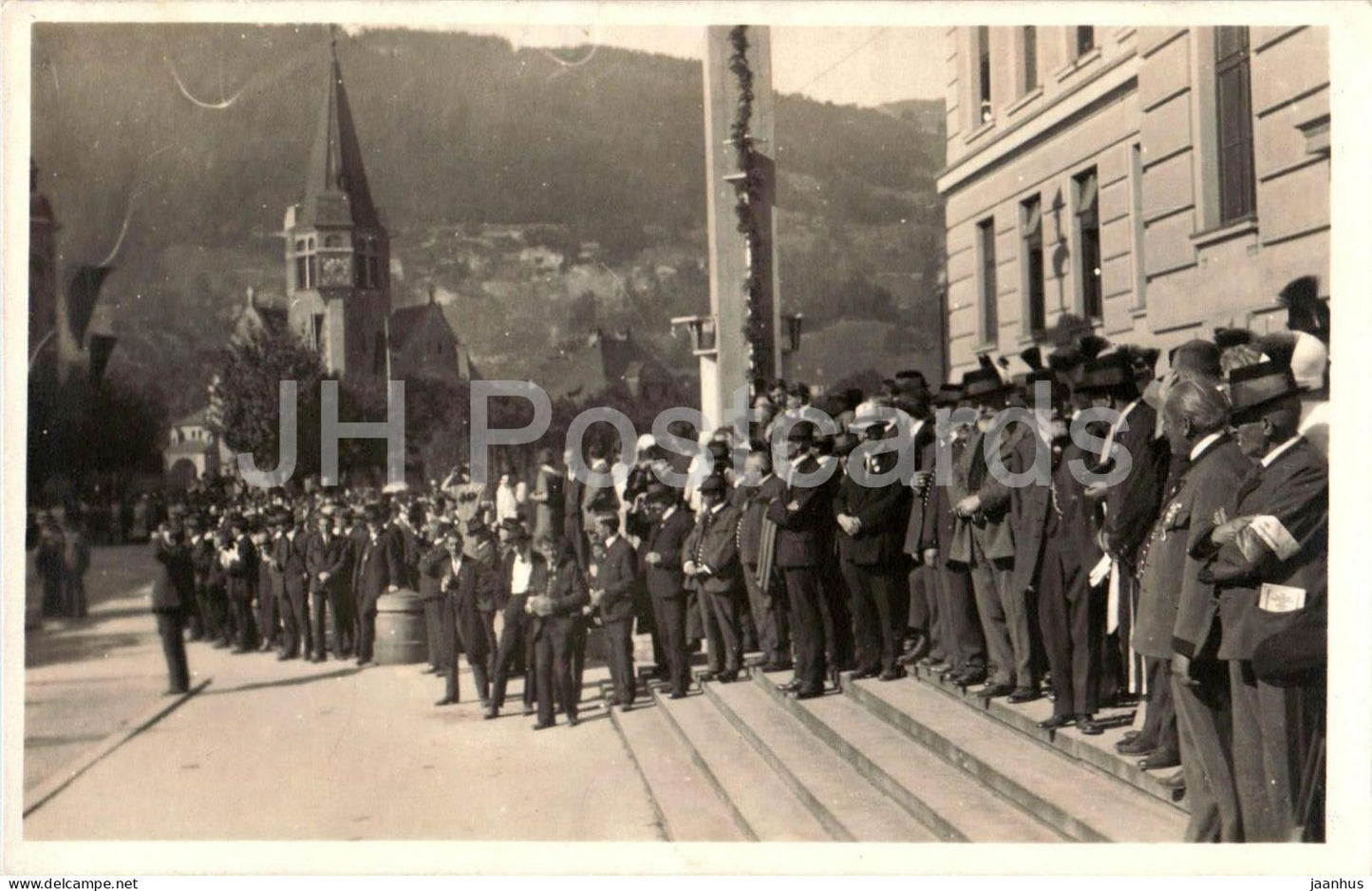 Leoben Schutzvereinstagung 19 Juni 1927 ? - Montanistische Hochschule - photo - 1928 - old postcard - Austria - used - JH Postcards