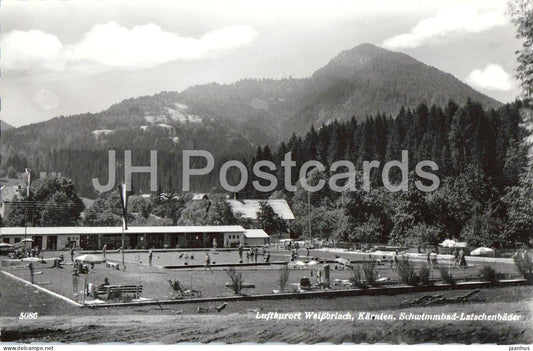 Luftkurort Weissbriach - Karnten - Schwimmbad Latschenbader - swimming pool - 5086 - 1964 - Austria - used - JH Postcards