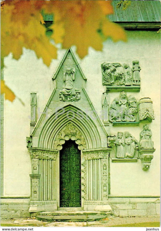 Stanga Kyrka - Langhusportalen - church - 33 - Sweden - unused - JH Postcards