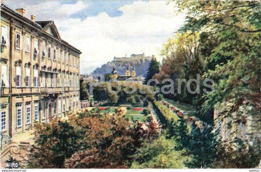 Salzburg - Mirabellgarten - Nr. 2380 - WIRO - old postcard - Austria - unused - JH Postcards