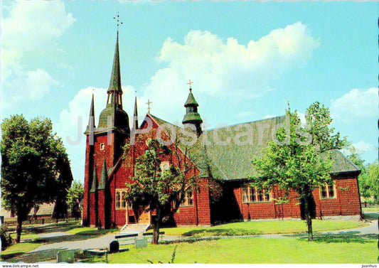Kopparberg - Ljusnarsbergs Kyrka - church - 18/7 - Sweden - unused - JH Postcards