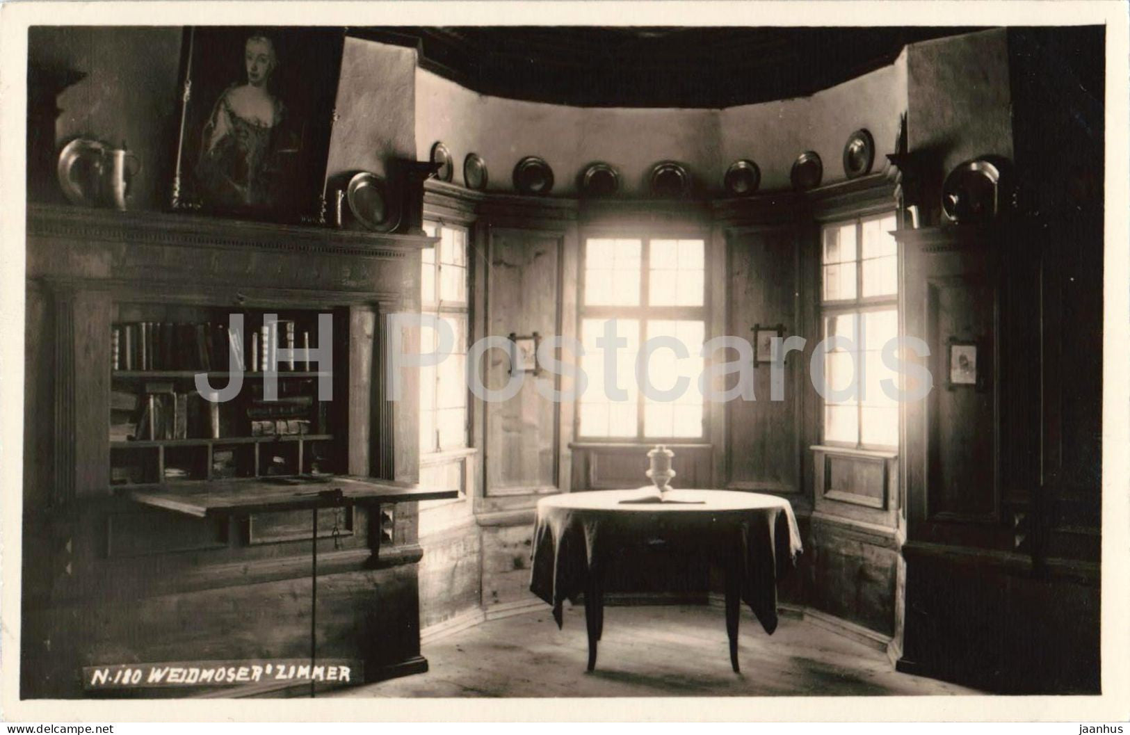 Hofgastein - Weidmoser Zimmer - 180 - old postcard - 1930 - Austria - used - JH Postcards