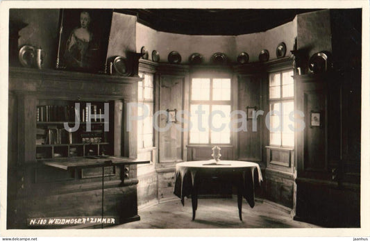 Hofgastein - Weidmoser Zimmer - 180 - old postcard - 1930 - Austria - used - JH Postcards