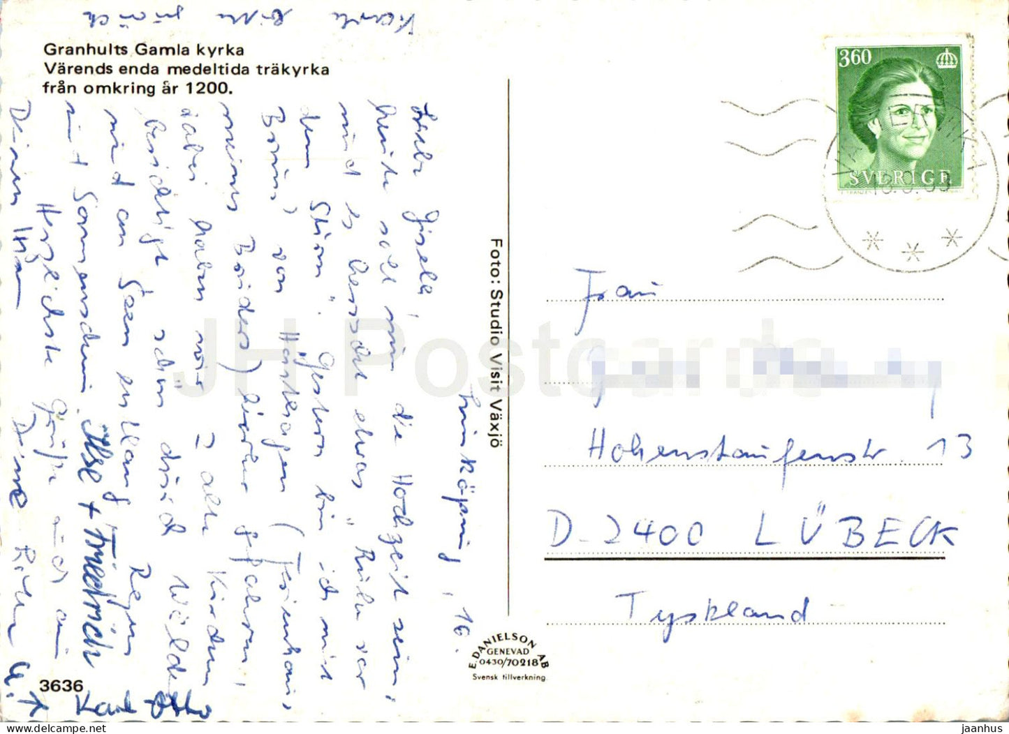 Granhults Gamla Kyrka - Granhult - church - 3636 - Sweden - used