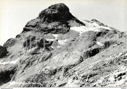 Sulzfluh 2824 m Vorarlberg - mountains - Alps - 1960 - Austria - used - JH Postcards