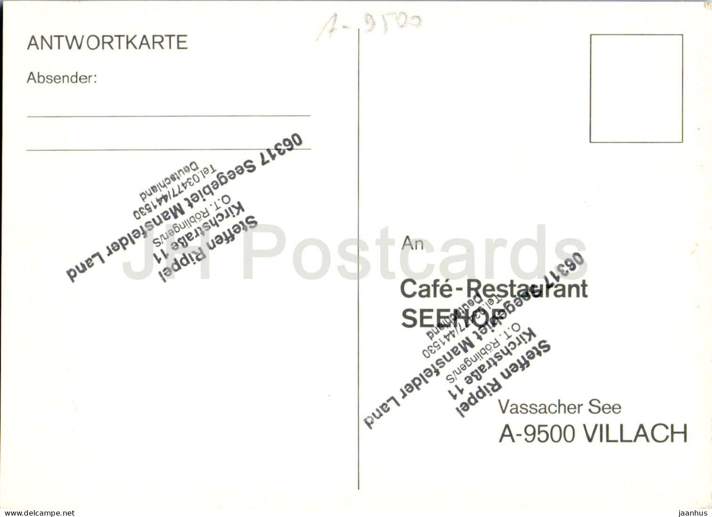 Urlaub in Karnten - Cafe Restaurant Seehof - camping - lake - leisure - summer holiday - Austria - unused