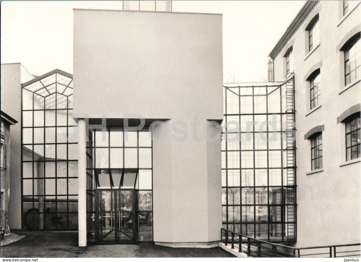 Basel - Basle - Museum fur Gegenwartskunst - architecture - Museum of Contemporary Art - 1980s - Switzerland - unused - JH Postcards