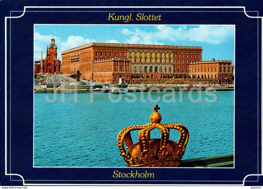 Stockholm - Kungl Slottet - The Royal Castle - 1A - Sweden - unused - JH Postcards