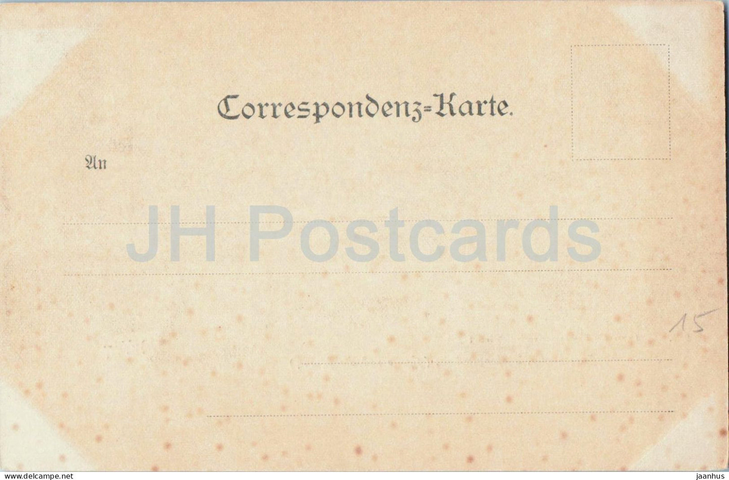 Wien - Wien - Burgtheater Deckengemalde Apollo und die Musen Theater - Nr. 989 - alte Postkarte - 1900 - Österreich - gebraucht 