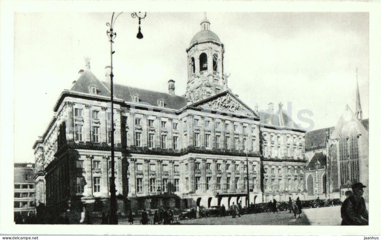 Amsterdam Koninklijk Paleis op de Dam - Royal Palace on Dam Square - architecture - old postcard - Netherlands - unused - JH Postcards