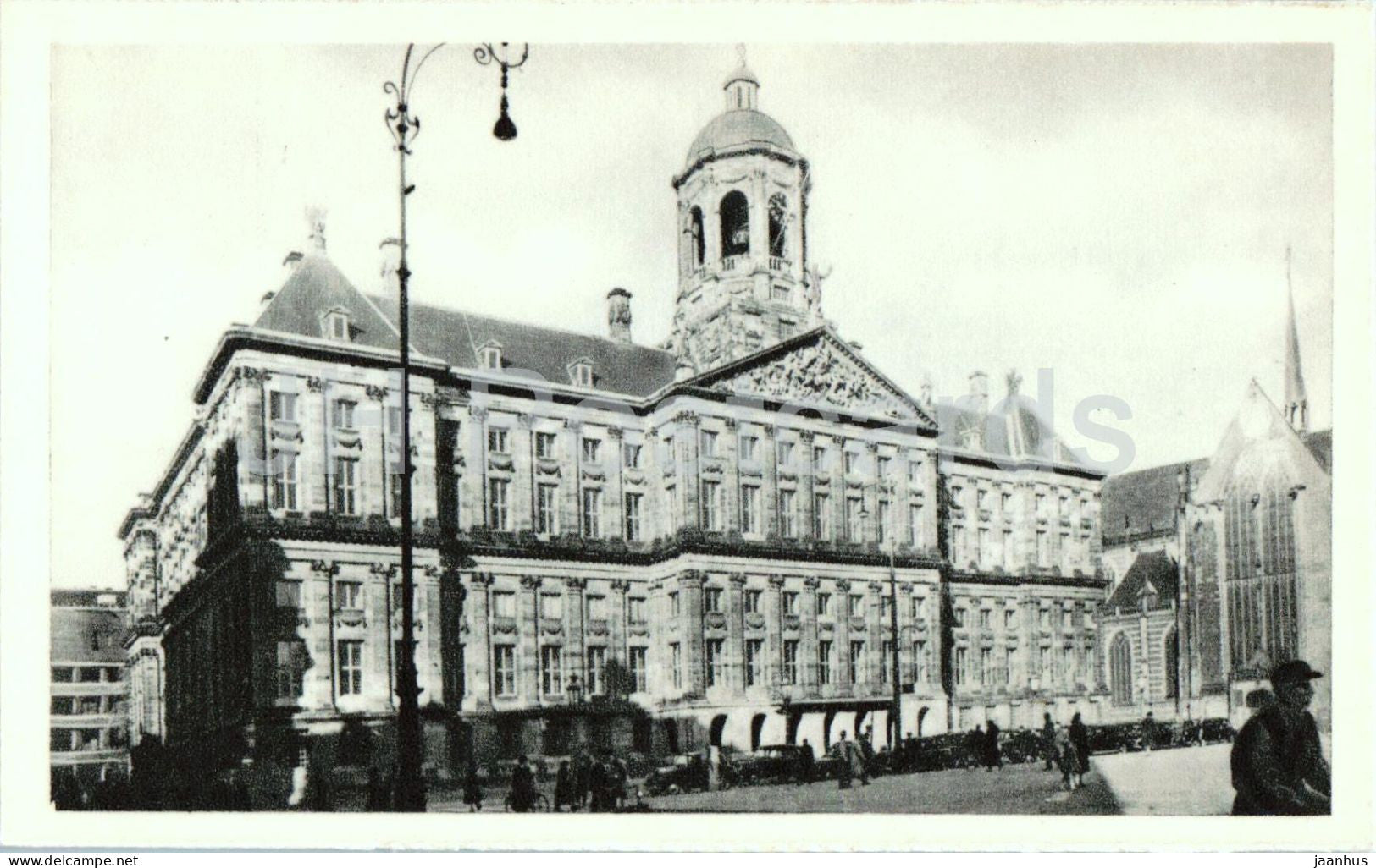Amsterdam Koninklijk Paleis op de Dam - Royal Palace on Dam Square - architecture - old postcard - Netherlands - unused - JH Postcards