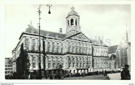Amsterdam Koninklijk Paleis op de Dam - Royal Palace on Dam Square - architecture - old postcard - Netherlands - unused - JH Postcards