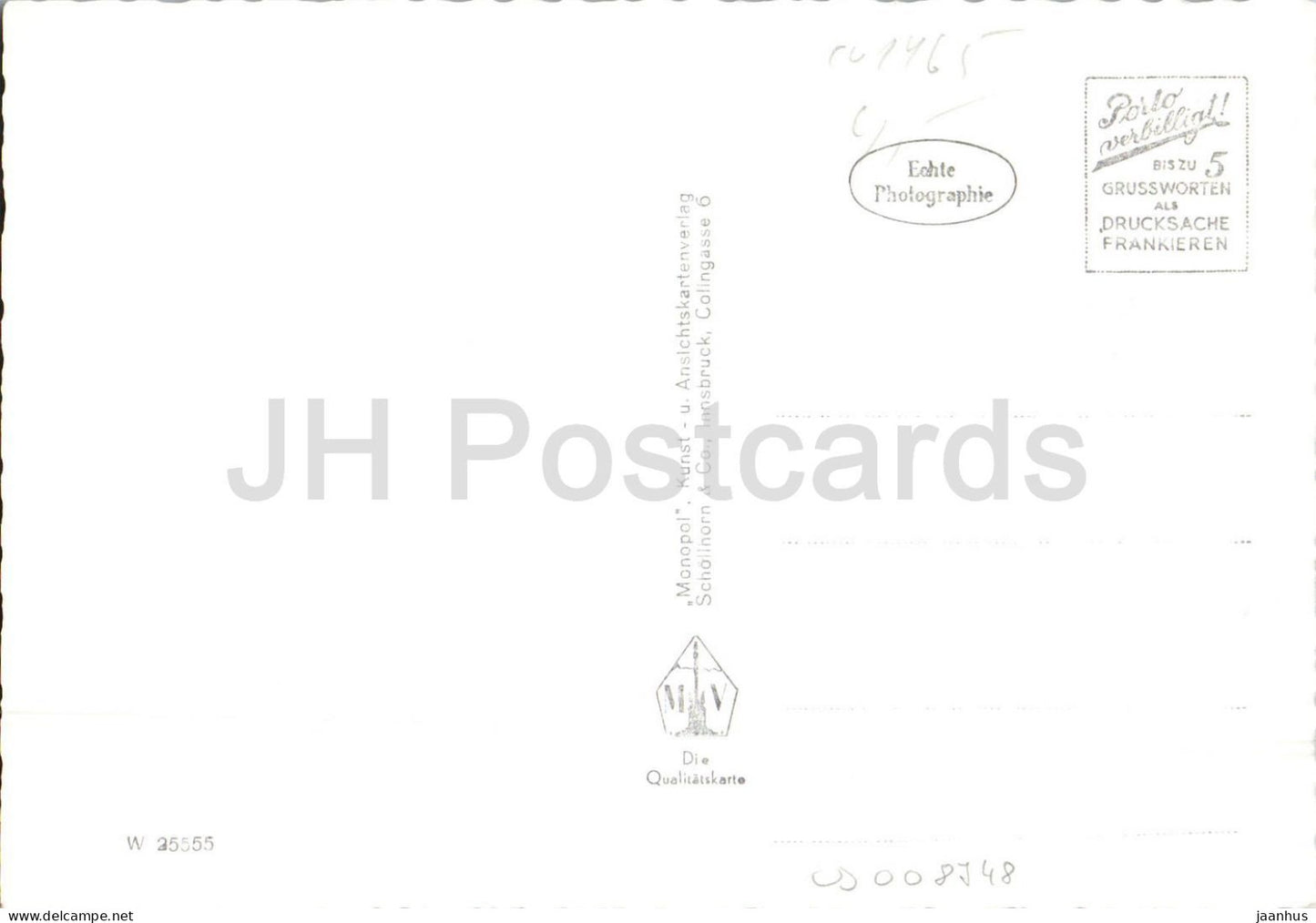 Der Achensee gegen Pertisau 940 m - die Perle von Tirol - sailing boat - 25555 - old postcard - Austria - unused