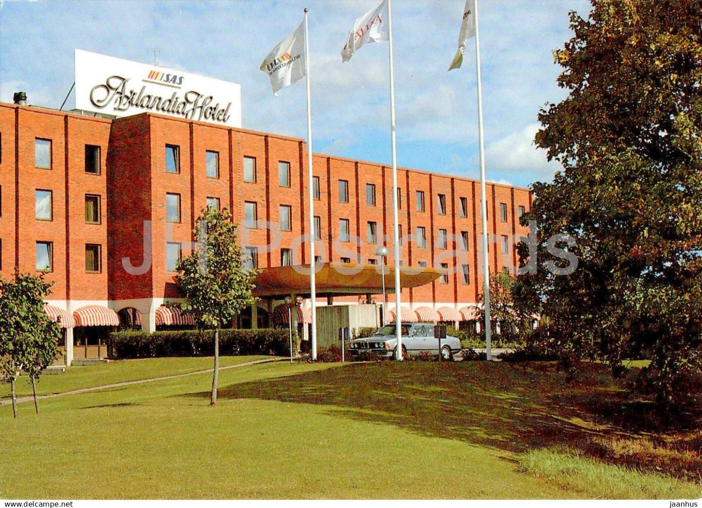 SAS Arlanda Hotel - car BMW - 893387 - Sweden - unused - JH Postcards