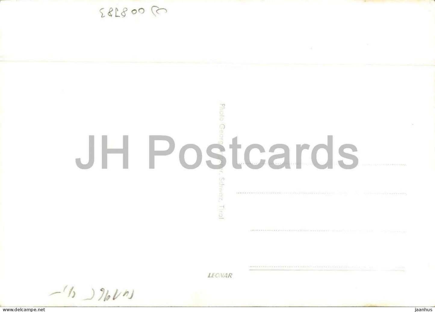 Berghaus Hecher - Schwaz i. Tirol - Auberge de montagne - vallée - panorama alpin - 190 - carte postale ancienne - Autriche - inutilisée 