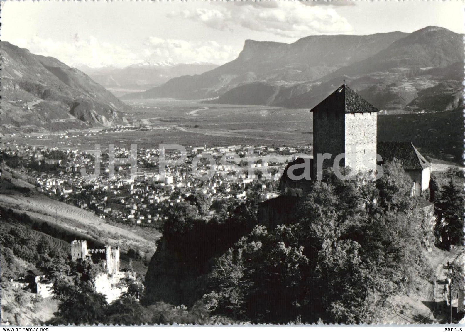 Merano - Castelli Fontana e Tirolo - Meran - Brunnenburg and Tirol Castle - 10179 - 1961 - Italy - used - JH Postcards