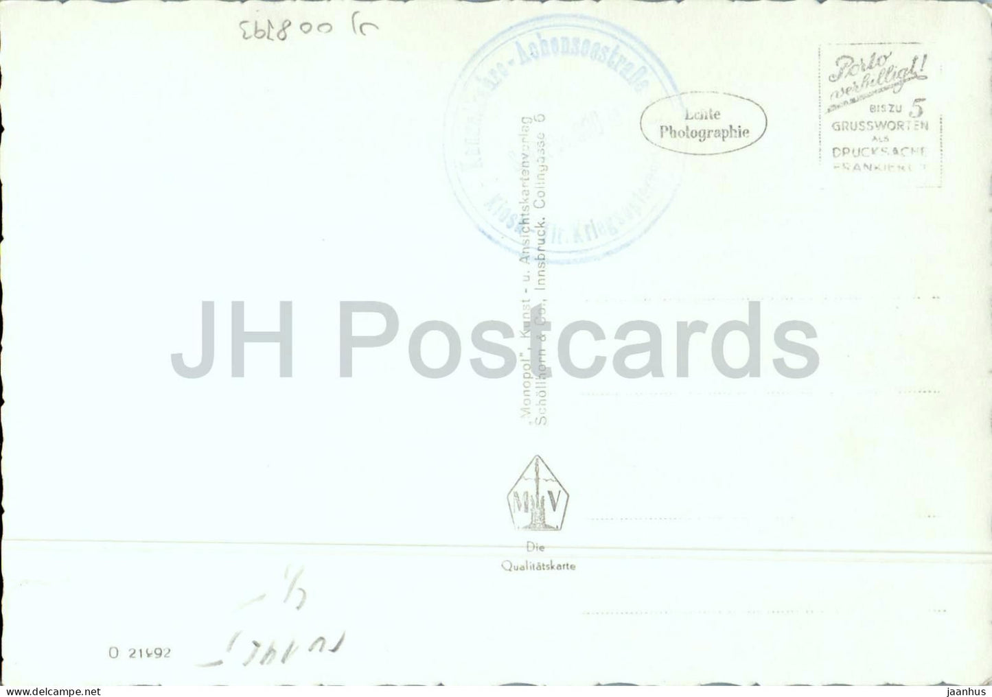 Blick vom Rasthaus Kanzelkehre auf Achenseestrasse Wiesing und Zillertal Tirol - 21992 - carte postale ancienne - Autriche - inutilisée 