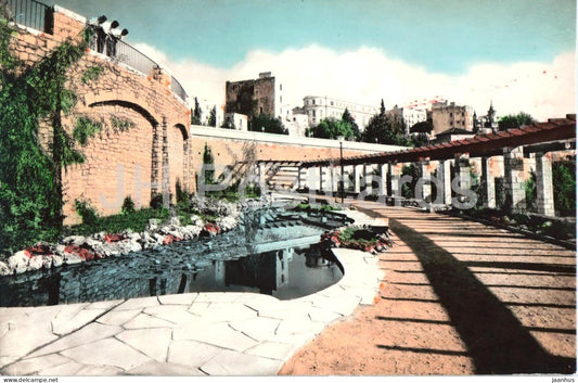 Tarragona - Parque del Milagro Pergolas - Miracle Park Pergolas - 140 - old postcard - Spain - unused - JH Postcards