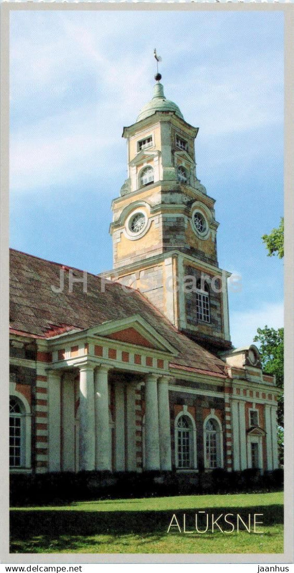 Aluksne - Lutheran Church - Latvia - unused - JH Postcards