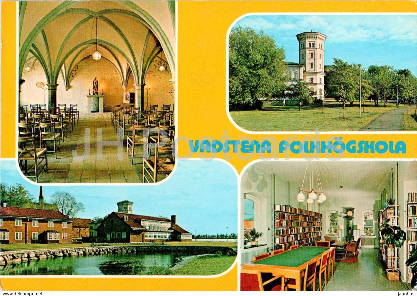 Vadstena Folkhogskola - Vadstena Community College - multiview - 10001 - Sweden - unused - JH Postcards