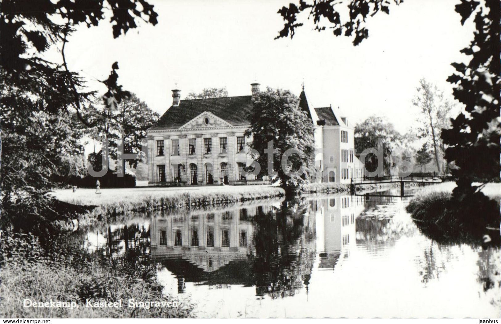 Denekamp - Kasteel Singraven - Castle - lake - manor house - 1967 - Netherlands - used - JH Postcards