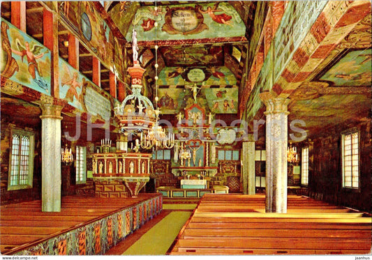 Habo Kyrka - church - VG 2 - Sweden - unused - JH Postcards