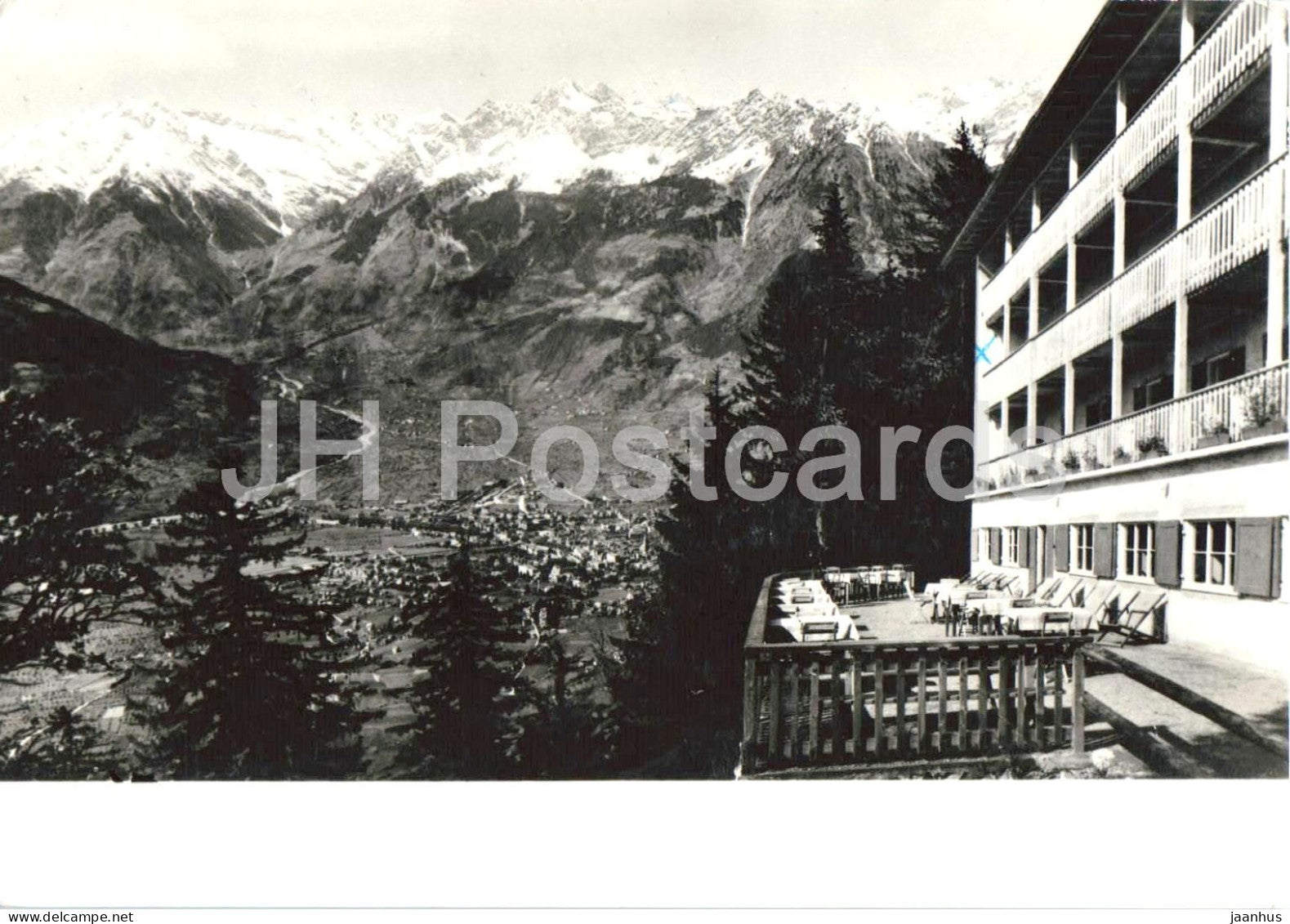 Avelengo m.1300 - Miramonti Pensione Caffe Ristorante - Hafling - Miramonti Guesthouse Restaurant - 1961 - Italy - used - JH Postcards