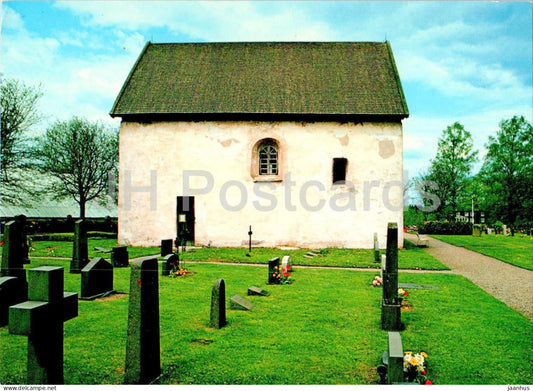 Dadesjo Gamla Kyrka - church - 3608 - Sweden - unused - JH Postcards