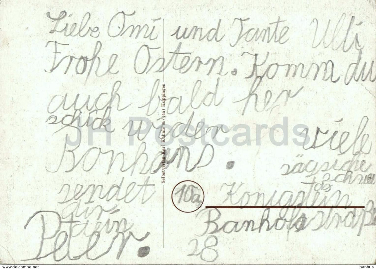 Black Forest farmhouse - Tief drinnen im Schwarzwald - rabbits - birds - old - 1950s - Germany - used