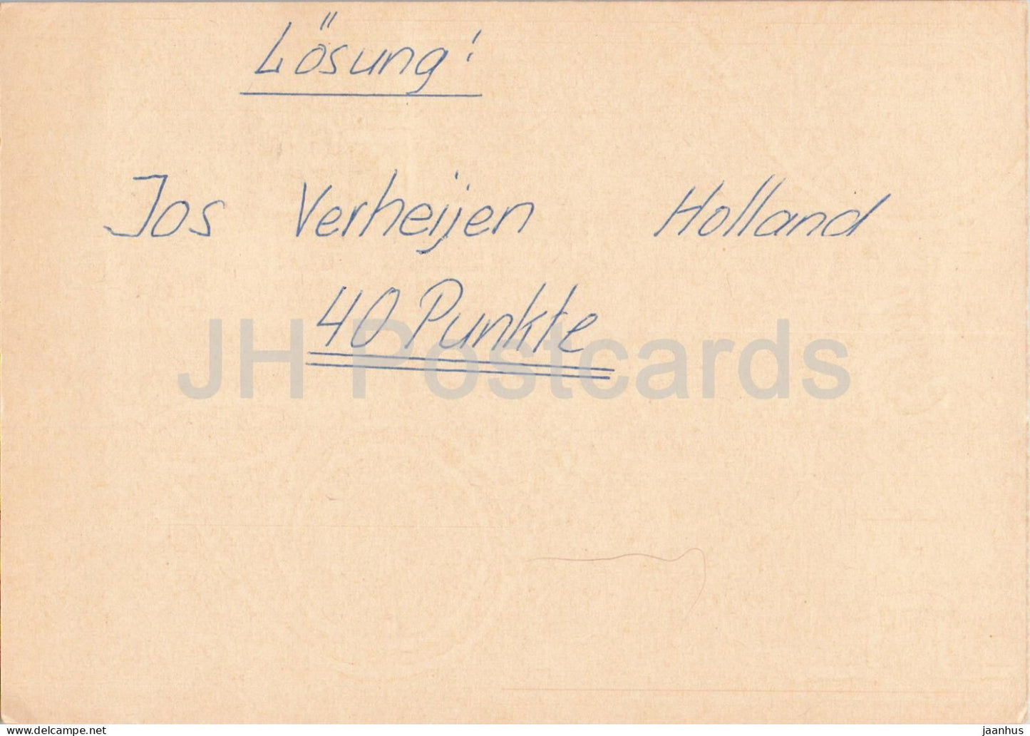 Guten Abend Nachbarn - Hessischer Rundfunk - postal stationery - 14 - 1972 - Switzerland - used