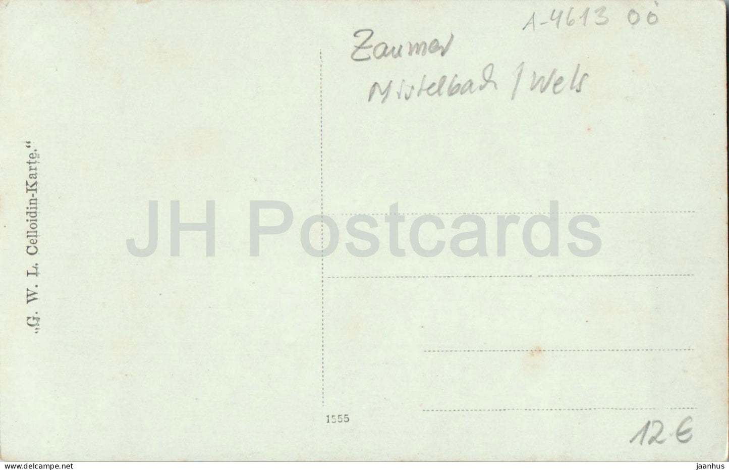 Mistelbach bei Wels - Gruppenfoto vor dem Haus - horse - photo - 1555 - old postcard - Austria - unused