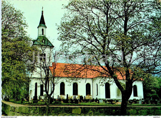Vastra Torsas kyrka - church - 9058 - Sweden - unused - JH Postcards