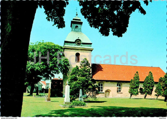 Falkenberg - St Laurentii Kyrka - church - 9522 - Sweden - unused - JH Postcards