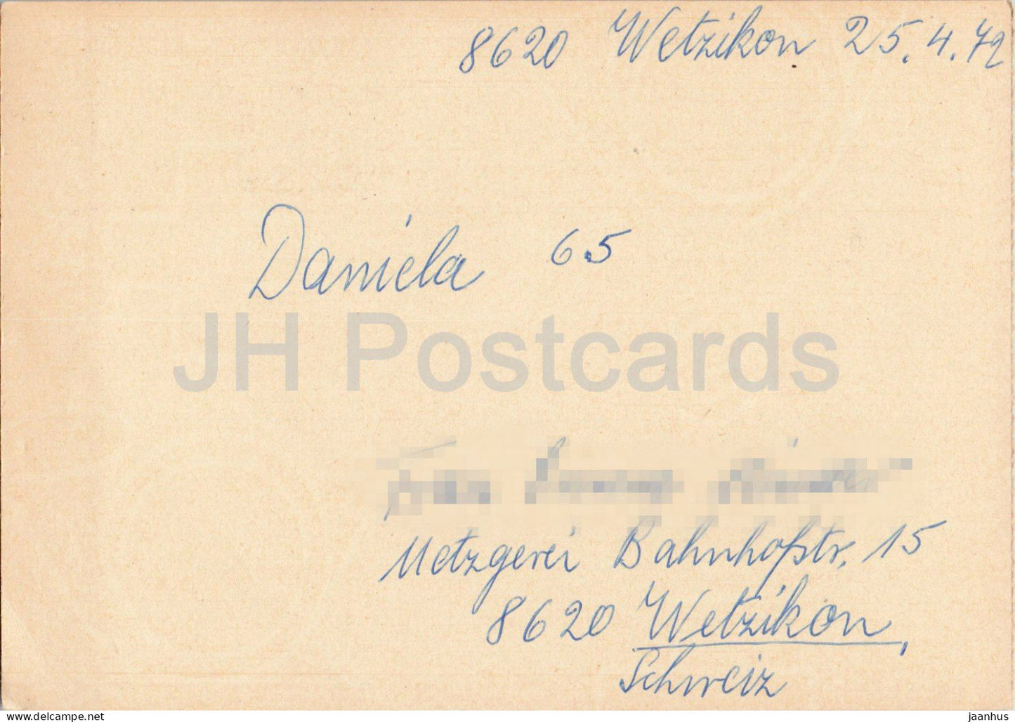 Guten Abend Nachbarn - Hessischer Rundfunk - postal stationery - 13 - 1972 - Switzerland - used