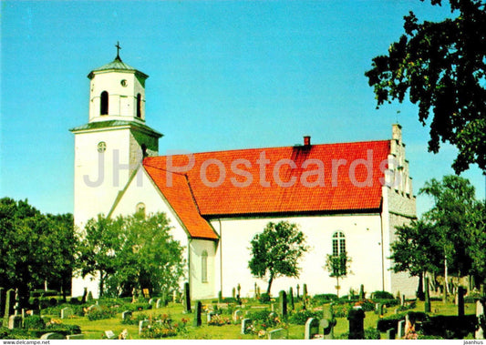 Gardslosa Kyrka - church - Sweden - unused - JH Postcards