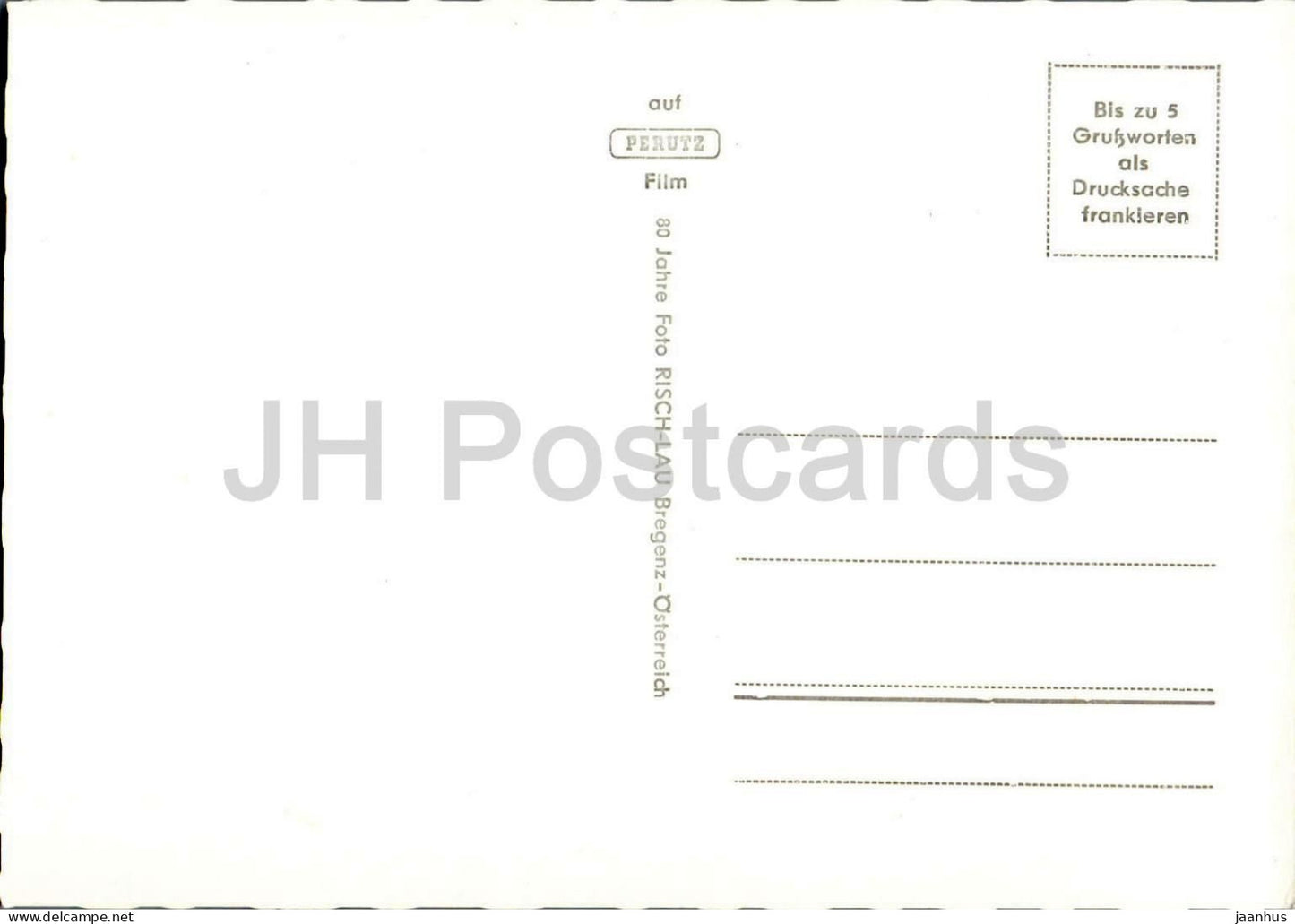 Zugspitze Blick auf Ehrwald - Lermoos und Biberwier mit den Alpen - mountains - 2777 - old postcard - Austria - unused