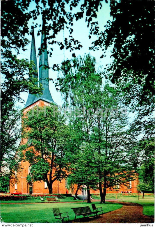 Vaxjo - Domkyrka - cathedral - SM 59-2 - 1980 - Sweden - used - JH Postcards