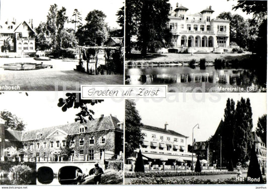 Groeten uit Zeist - Greetings - hotel - villa - multiview - REPRODUCTION - Netherlands - unused - JH Postcards