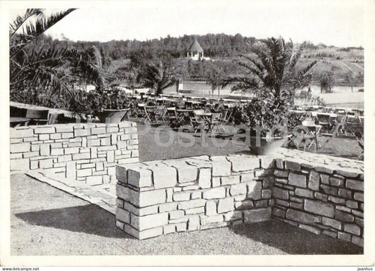 Gleiwitz OS - Strandbadterrasse - terrace - Gliwice - Schlesien - Silesia - old postcard - Poland - unused - JH Postcards