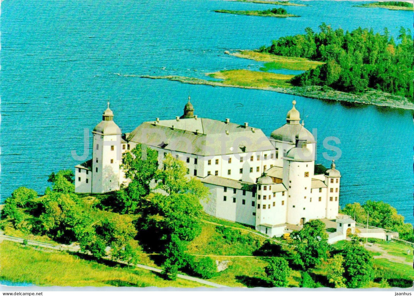 Lacko Slott - castle - Sweden - unused - JH Postcards